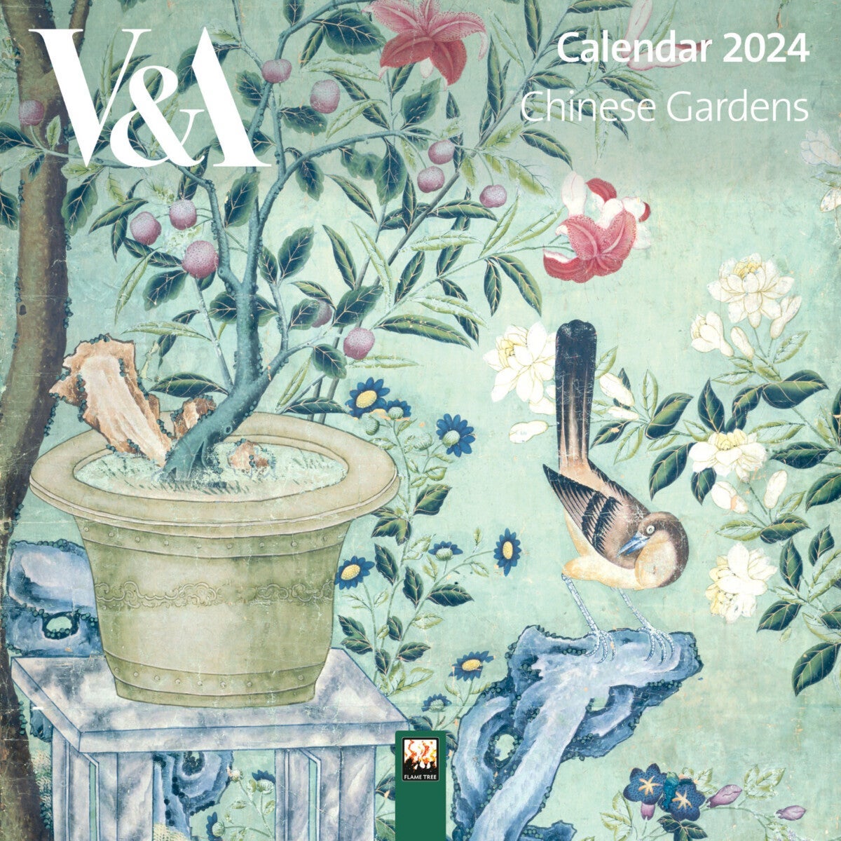 Kalender 2024 Chinese Garden 18x18cm