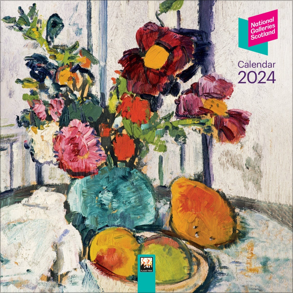Kalender 2024 N G Scotland 18x18cm