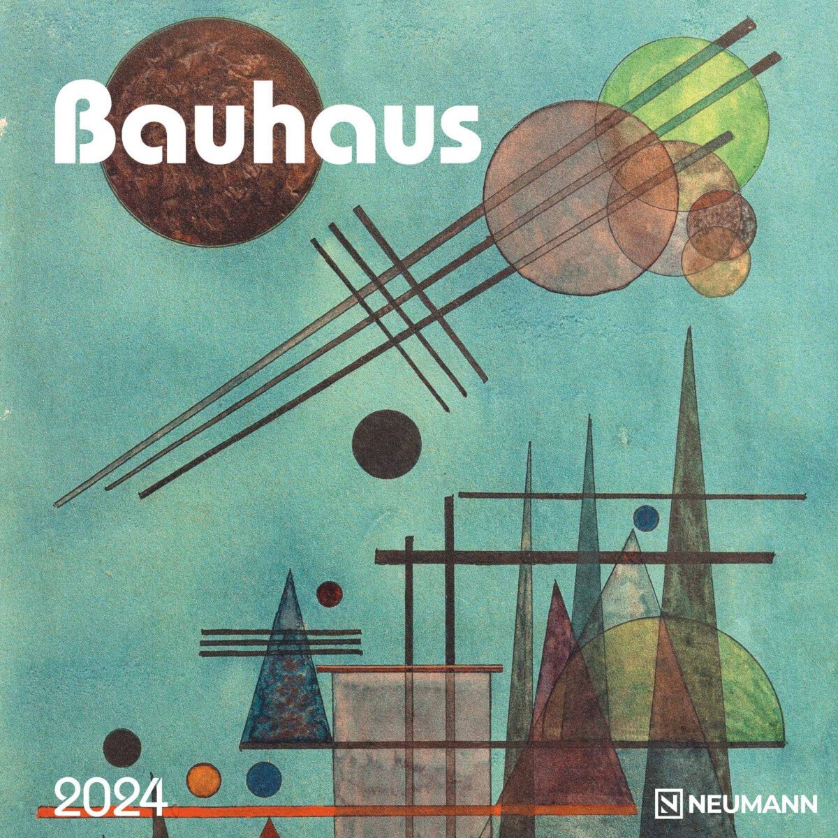 Kalender 2024 Bauhaus 30x30cm