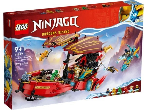 Lego Skjebneskipet Bounty kappløpet m/tiden 71797