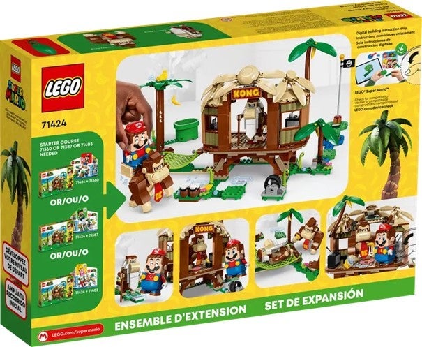 Lego Donkey Kongs trehytte ekstrabanesett 71424