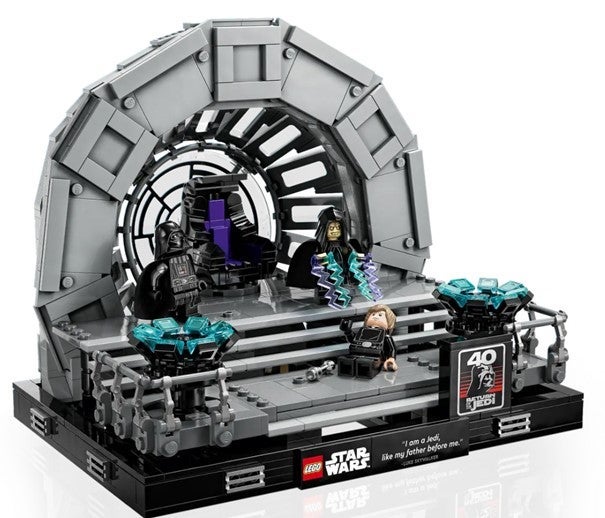 Lego Diorama med Keiserens tronsal 75352
