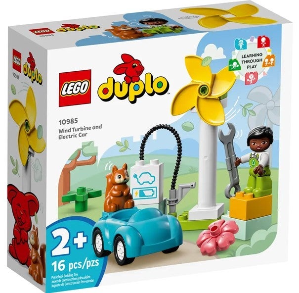 Lego Vindmølle og elbil 10985