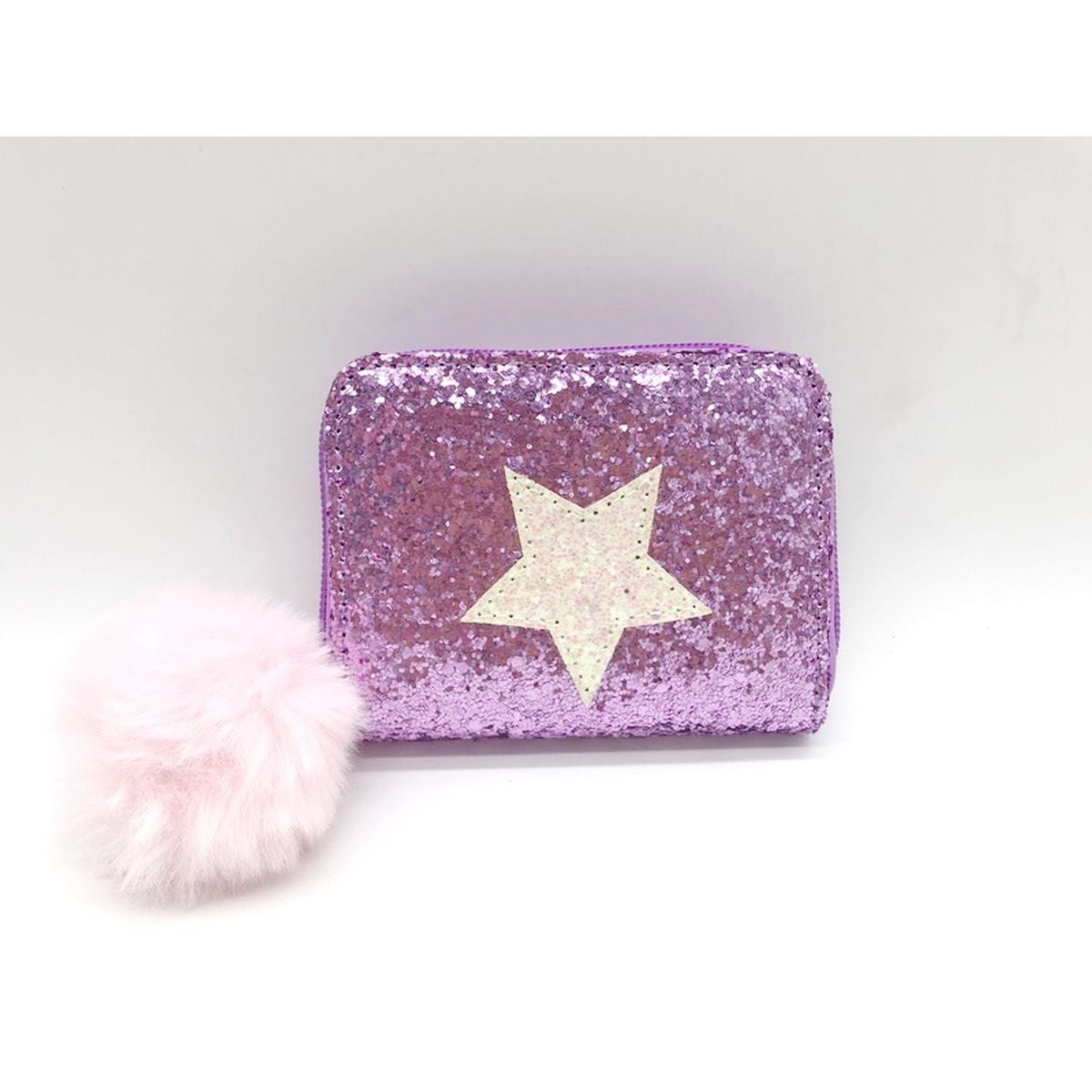 Lommebok Glitter m/stjerne Tinka