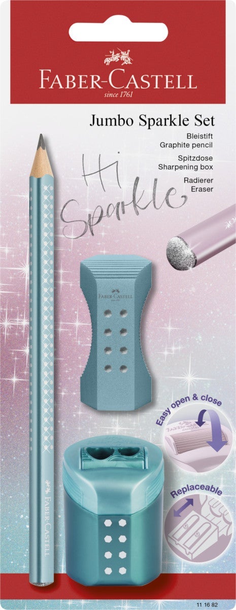 Blyant Sparkle M Spisser Og Viskelær