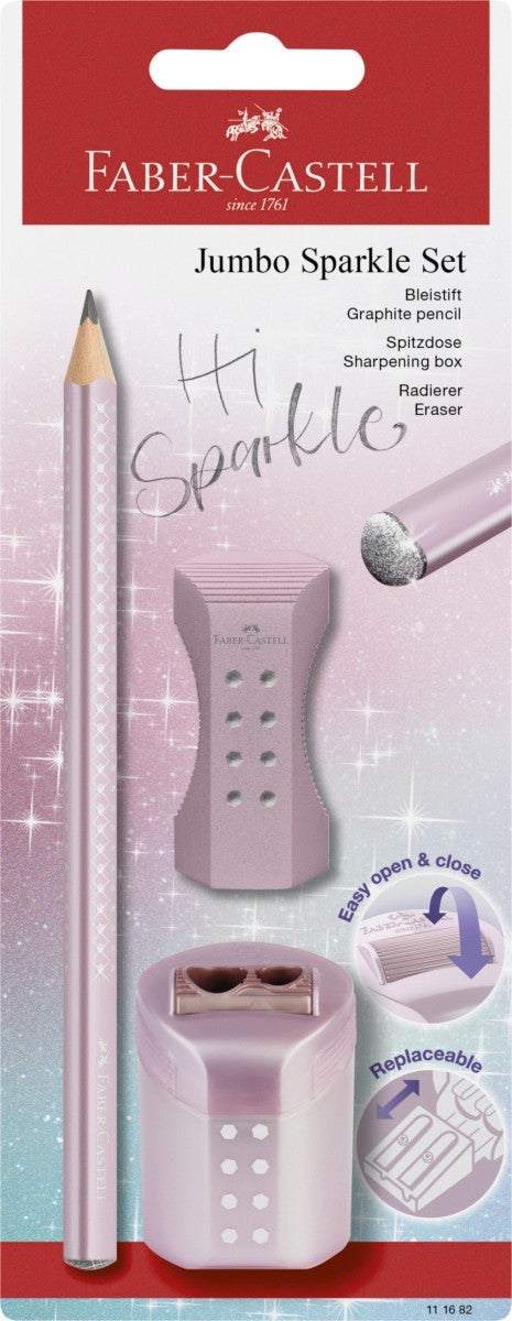 Blyant Sparkle M Spisser Og Viskelær