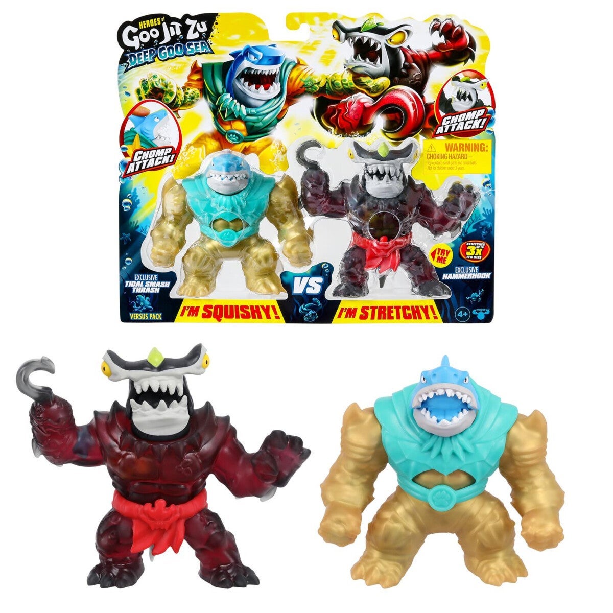 Deep Goo Sea Trash Vs Hammerhook Goo Jit Zu