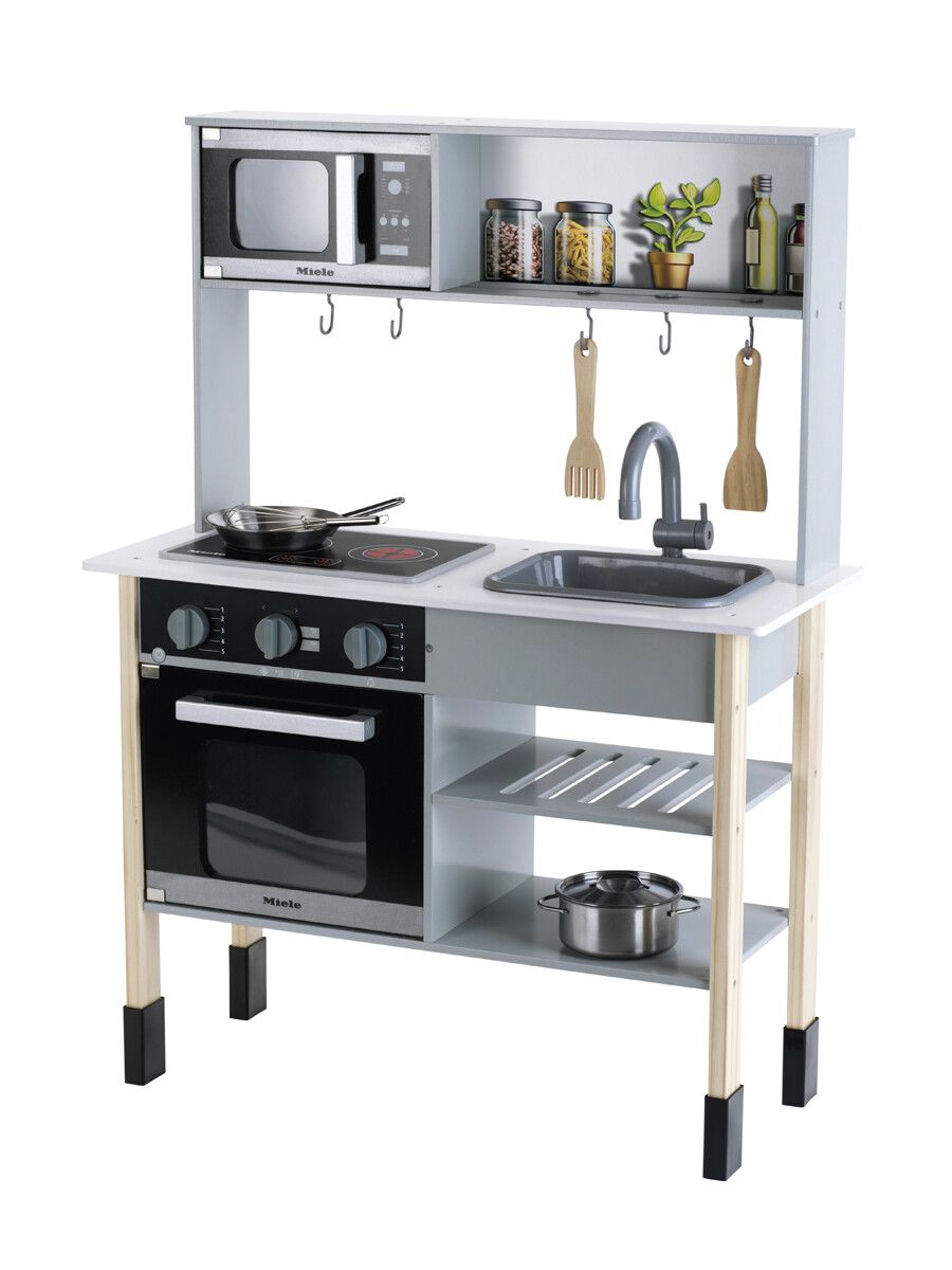 Miele Kitchen Wood Midi Size White