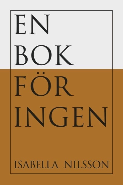 En bok för ingen - Brev från en underpresterande