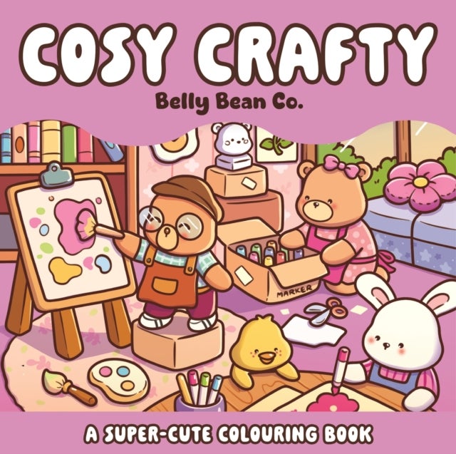 Cosy Crafty - A super-cute colouring book