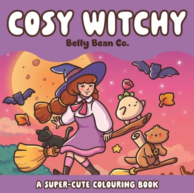 Cosy Witchy - A super-cute colouring book