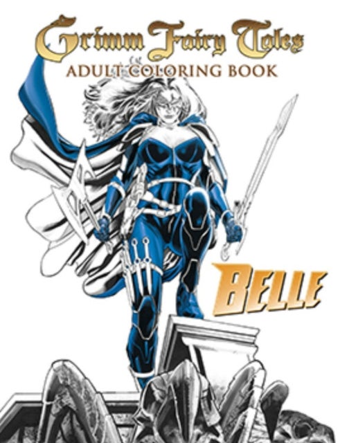 Grimm Fairy Tales Adult Coloring Book - BELLE