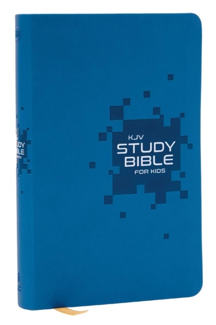 KJV Study Bible for Kids, Blue Leathersoft - The Premier Study Bible for Children (Ages 7-12)