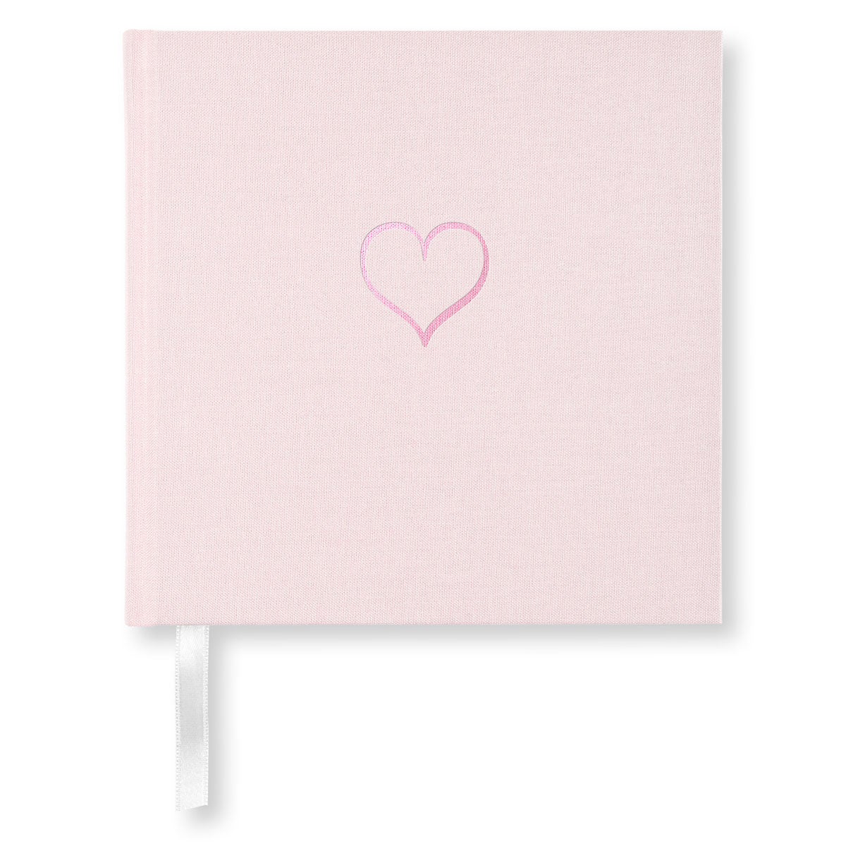 Journal Heart Dusty Rose