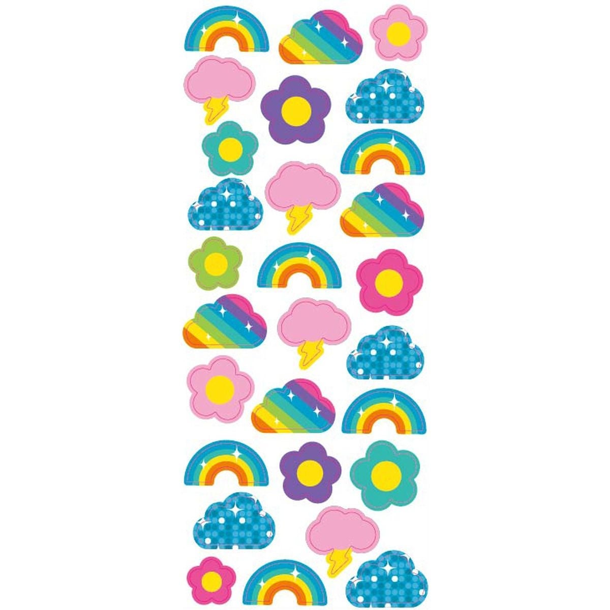 Stickers Regnbue/Sky/Blomst Tinka