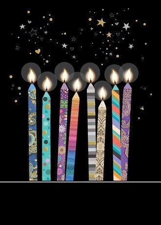Doble kort 167x118 Jewels Candles