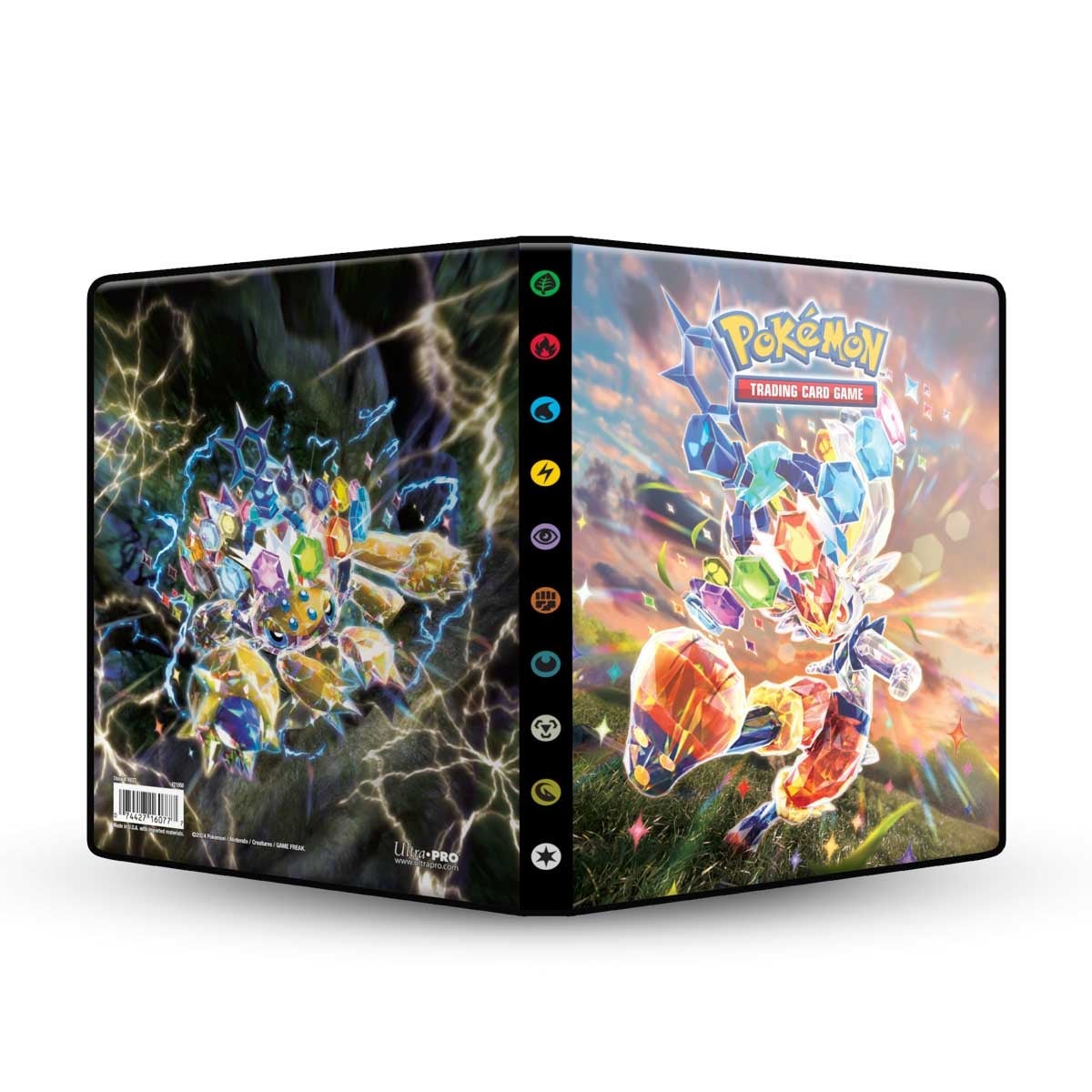 Pokemon SV7 Stellar Crown Portfolio 4-pocket - Scarlet & Violet