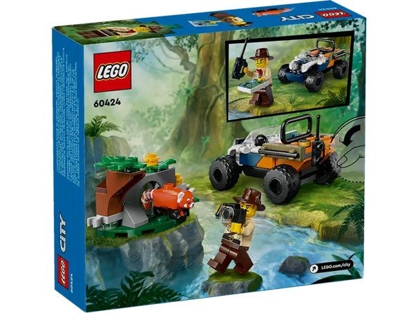 Lego Jungelutforsker med ATV og rød panda 60424