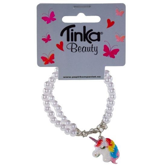 Armbånd Perler m/Unicorn Anheng