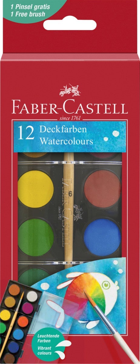 Maleskrin Faber 12 Farger