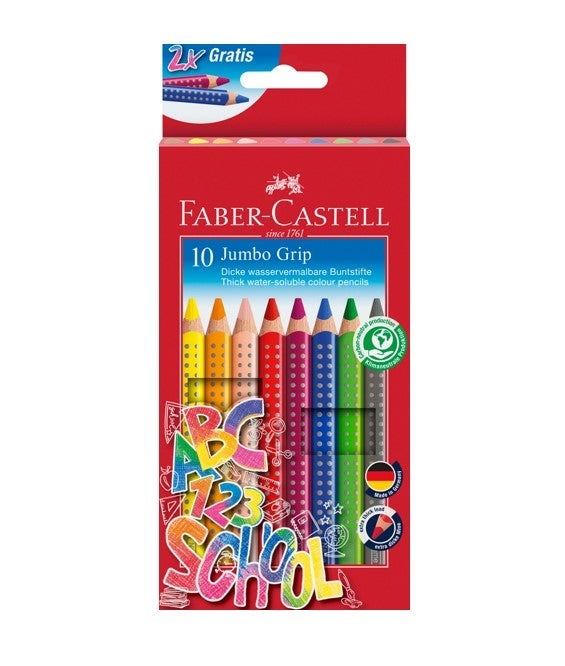 Fargeblyant Jumbo Grip 10pk