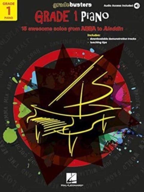 Gradebusters Grade 1 - Piano - 15 Awesome Solos from Abba to Aladdin