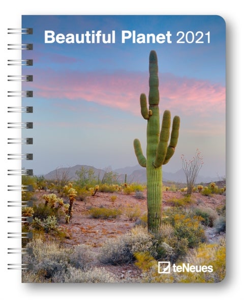 Agenda 2021 16X22cm Beautiful Planet