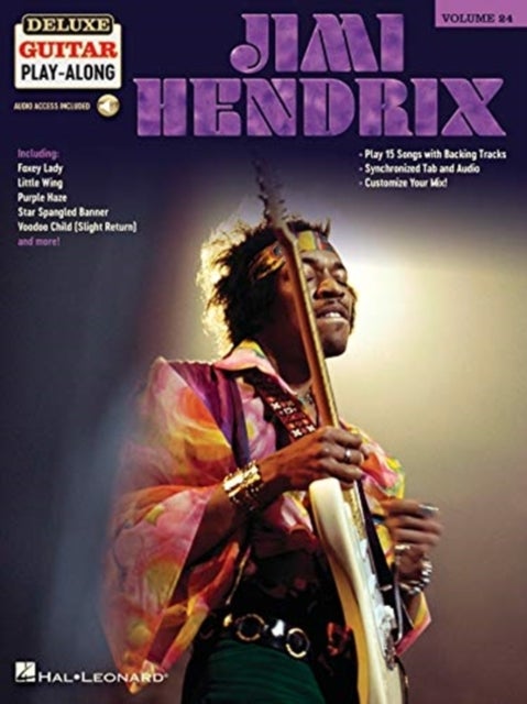 Jimi Hendrix - Deluxe Guitar Play-Along Volume 24