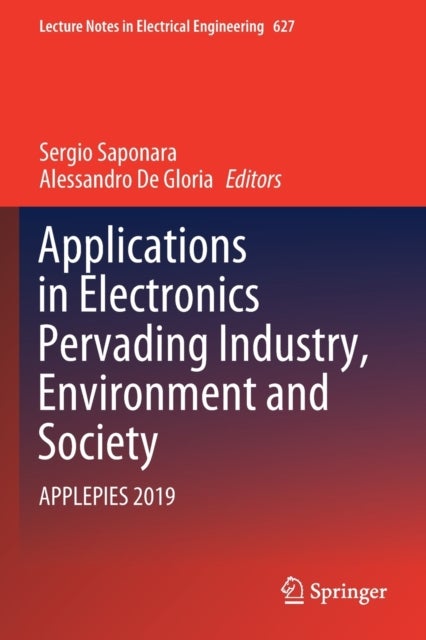 Applications in Electronics Pervading Industry, Environment and Society - APPLEPIES 2019