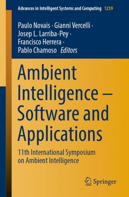 Ambient Intelligence – Software and Applications - 11th International Symposium on Ambient Intelligence