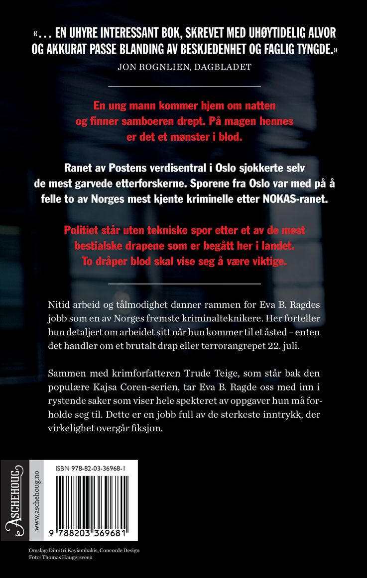 På åstedet