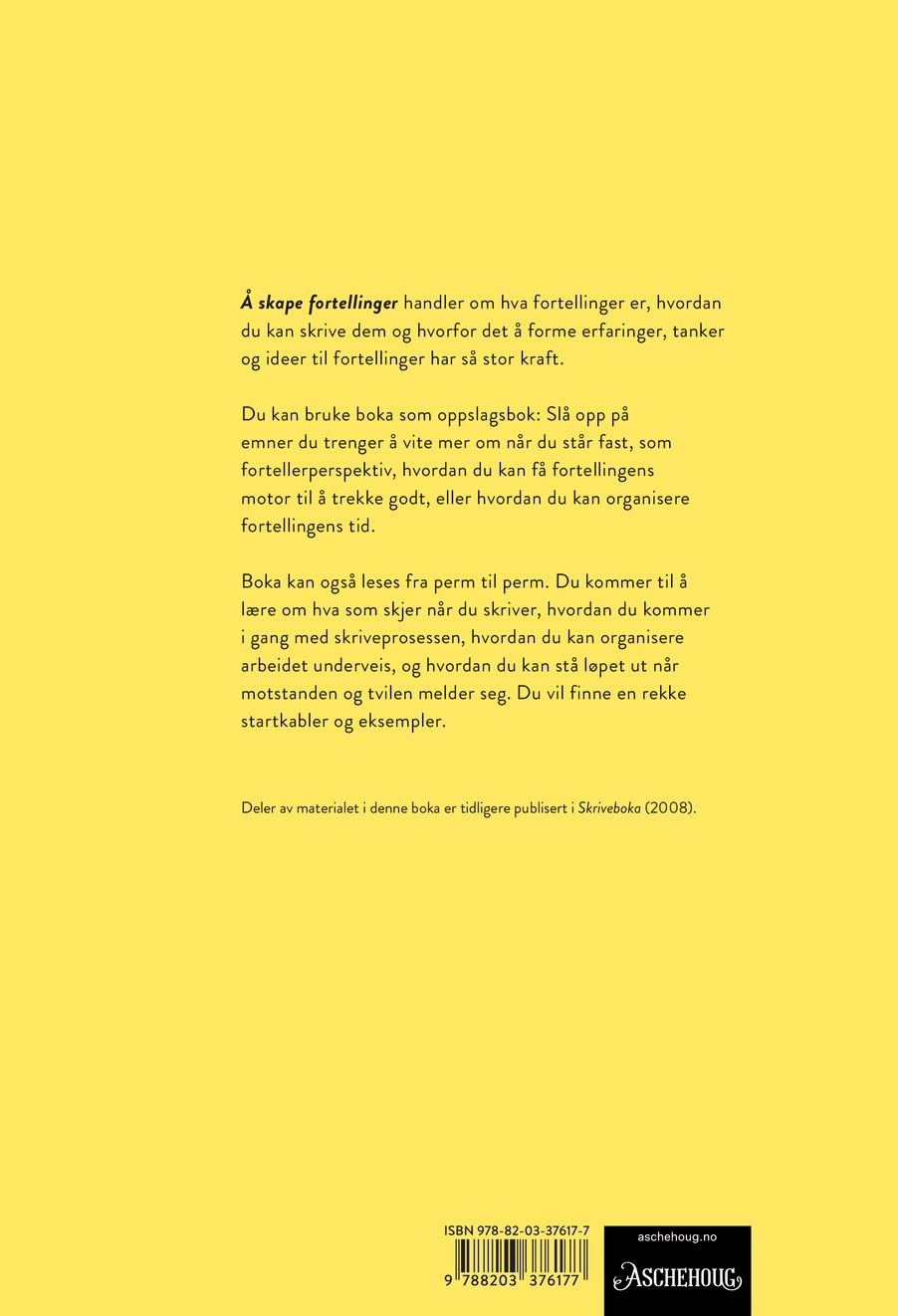 Å skape fortellinger