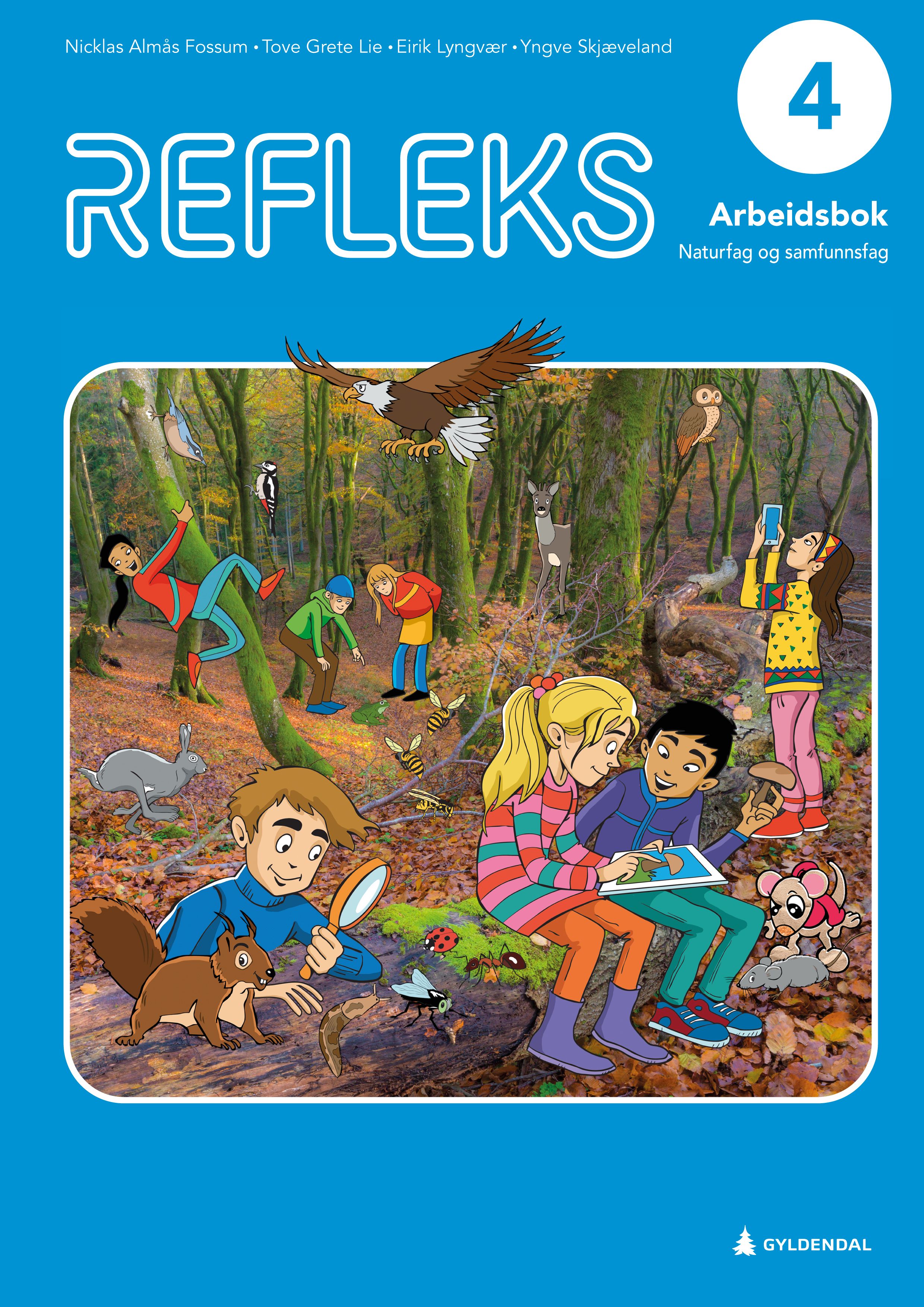 Refleks 4 - Arbeidsbok : naturfag og samfunnsfag for barnetrinnet