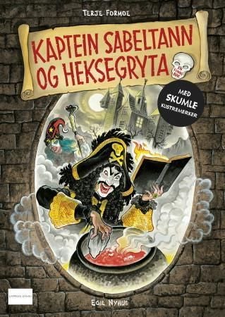 Kaptein Sabeltann og heksegryta - med skumle klistremerker