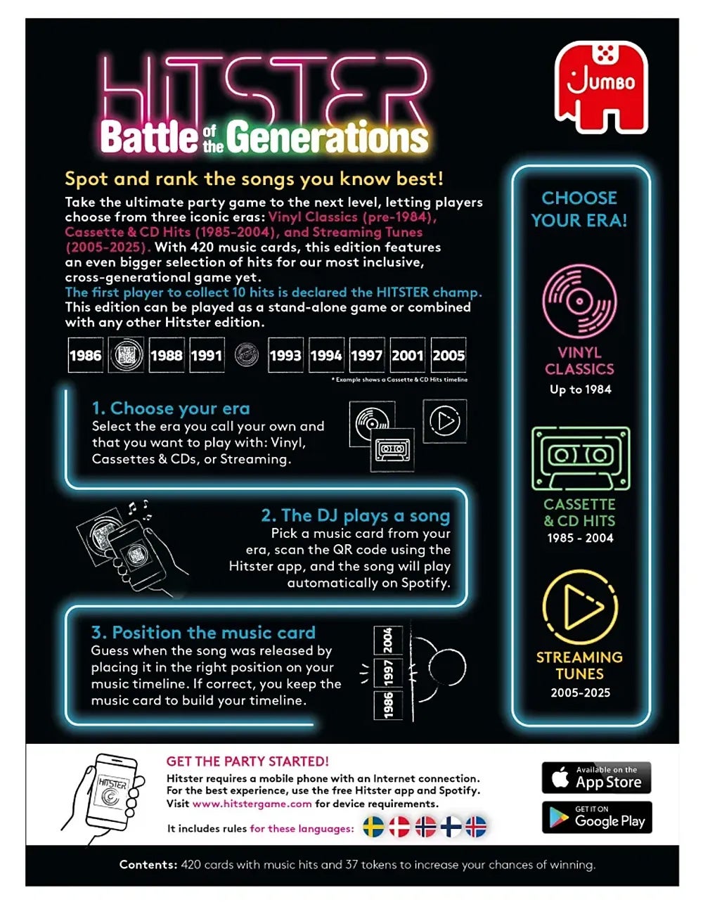 Spill Hitster Battle Of The Generations