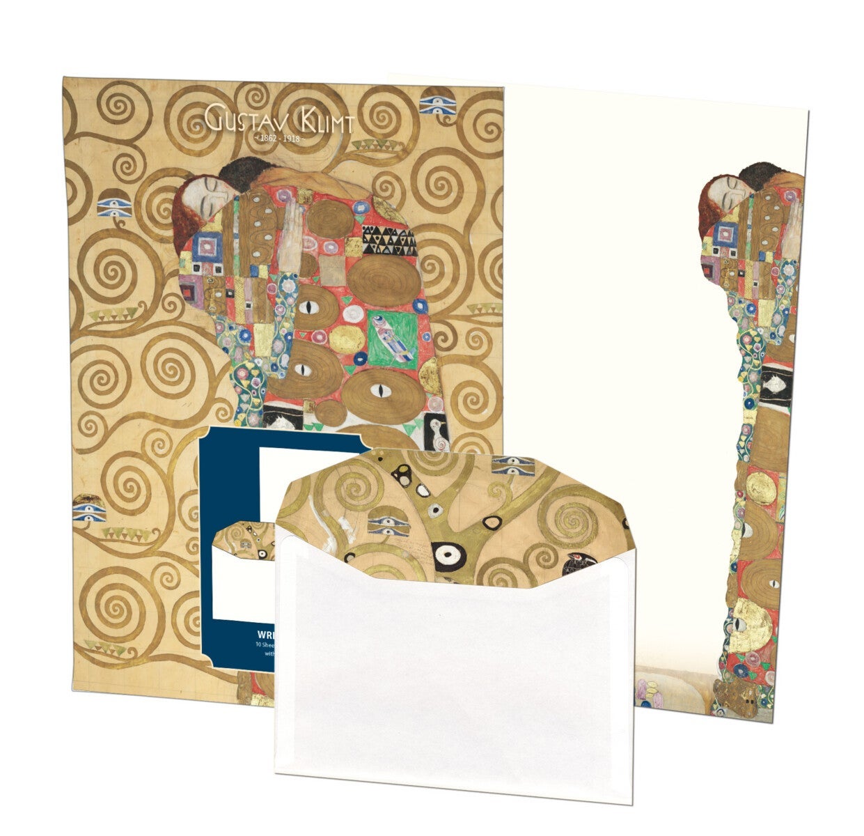 Brevsett A5 Bekking & Blitz Gustav Klimt