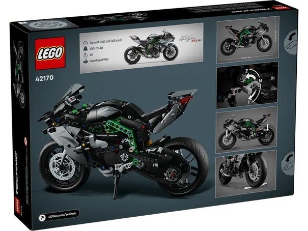 Lego Kawasaki Ninja H2R-motorsykkel 42170
