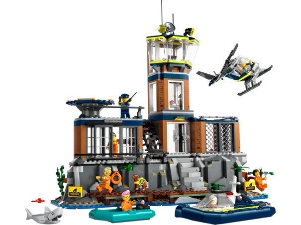 Lego Politiets fengselsøy 60419