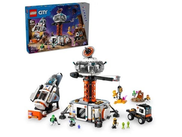 Lego Rombase og utskytningsrampe for rakett 60434