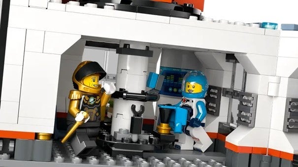 Lego Rombase og utskytningsrampe for rakett 60434