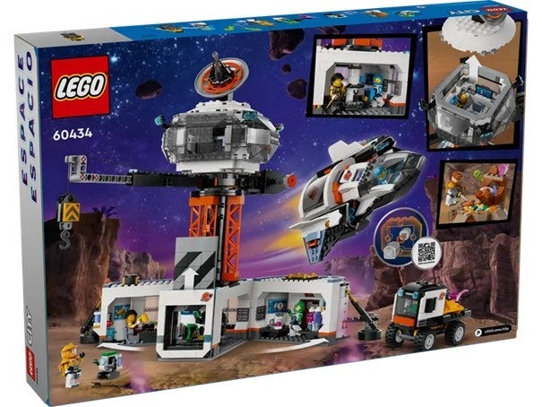 Lego Rombase og utskytningsrampe for rakett 60434