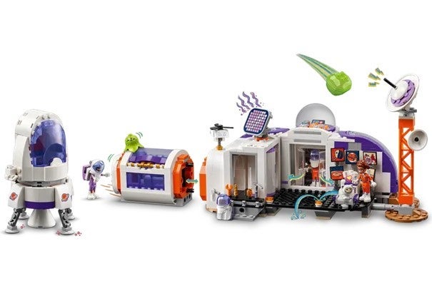 Lego Rombase og rakett på Mars 42605