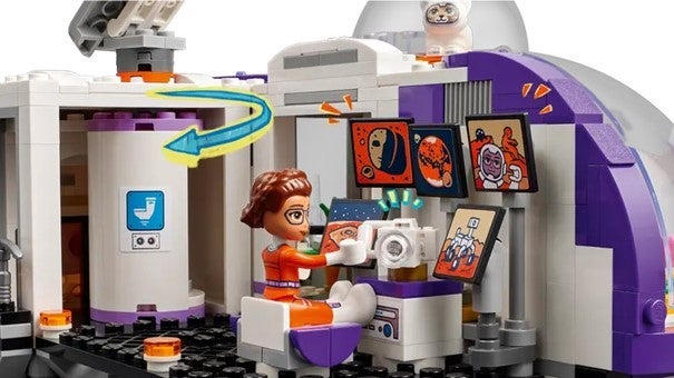 Lego Rombase og rakett på Mars 42605
