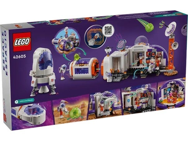 Lego Rombase og rakett på Mars 42605