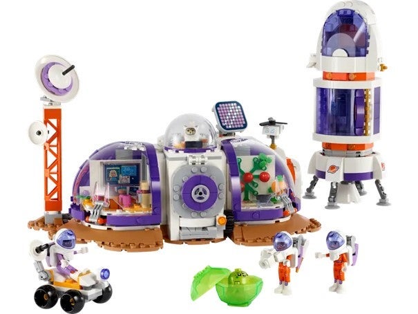 Lego Rombase og rakett på Mars 42605