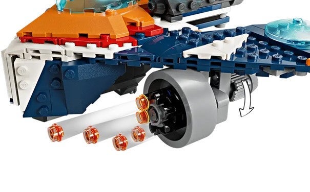 Lego Rockets Warbird mot Ronan 76278