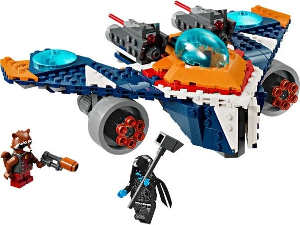 Lego Rockets Warbird mot Ronan 76278