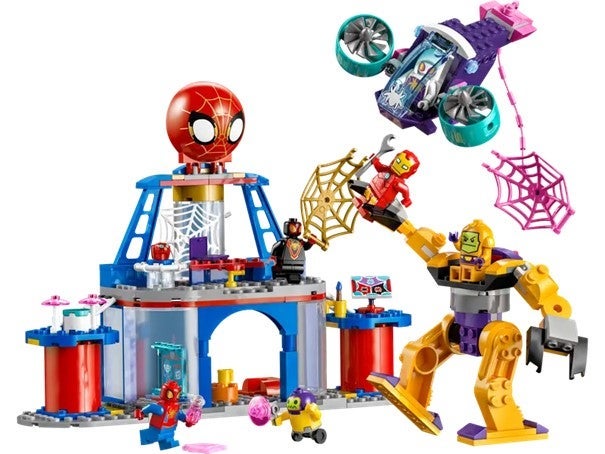Lego Team Edderkoppens spindelvev-hovedkvart 10794