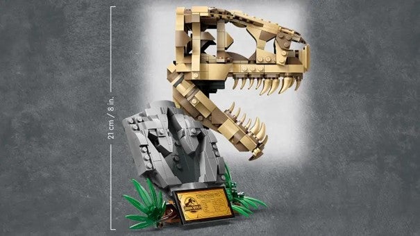 Lego Dinosaurfossiler: T. rex-hodeskalle 76964