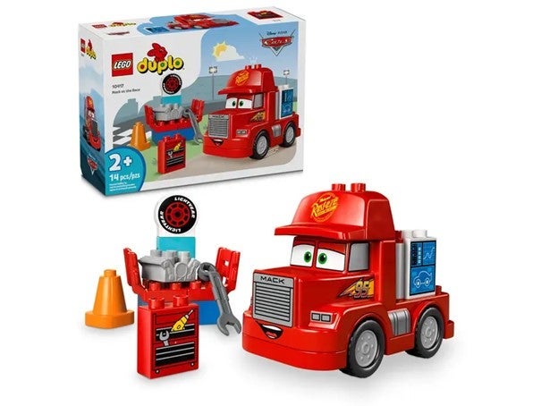 Lego Mack ved racingbanen 10417